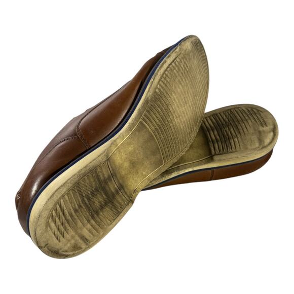 Aiden & Mason Men’s Albert Brown Leather Oxford Dress Shoes Size 10 M - Picture 9 of 9